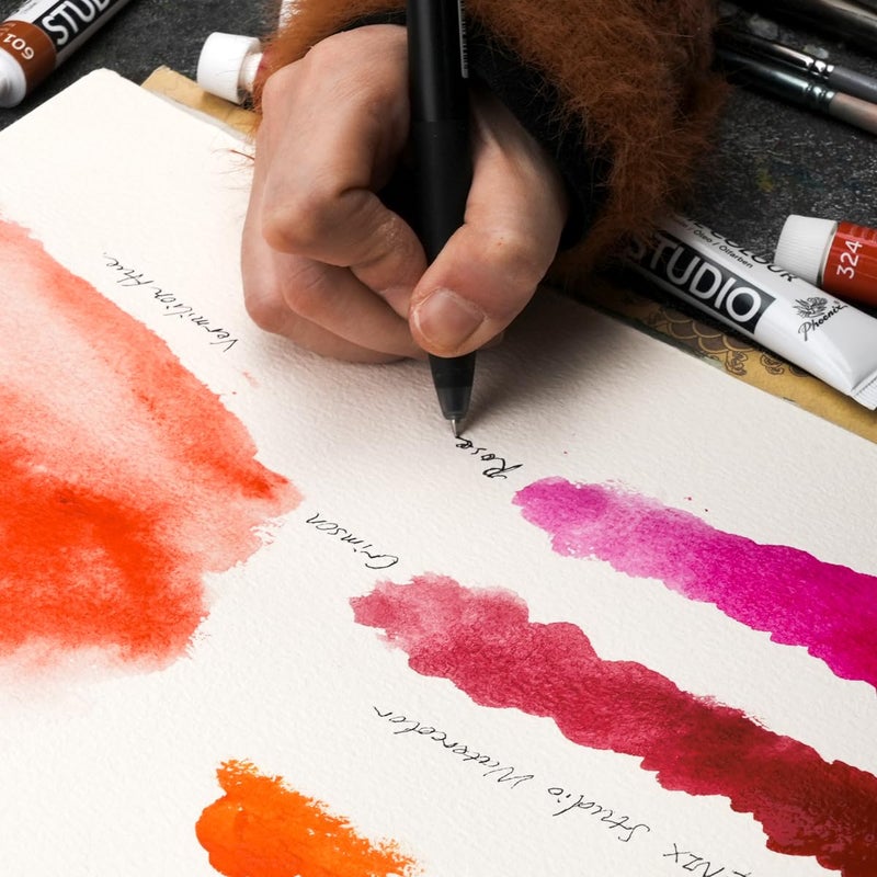 PHOENIX Watercolor Paint Tubes Set - 24 x 12ml / 0.4 Fl Oz Non-toxic Water Color Paint Adult Set, Watercolors Painting Supplies Art Paints for Beginners - Image 4